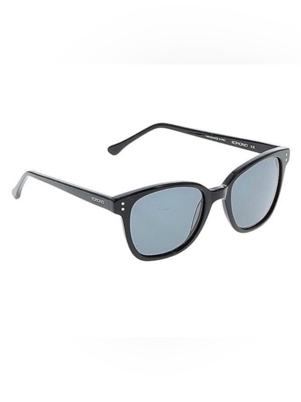 KOMONO Renee Glossy Black Sunglasses NEW UV400